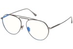 Okulary korekcyjne Tom Ford FT5730-B 008 Pilotki (Aviator) Szare