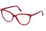 Okulary korekcyjne Tom Ford FT5743-B 072 Okrągłe Czerwone
