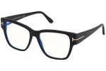 Okulary korekcyjne Tom Ford FT5745-B 001 Kwadratowe Czarne