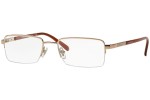Okulary korekcyjne Versace VE1066 1053 Prostokątne Złote