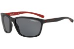 Okulary przeciwsłoneczne Arnette Hand Up AN4249 254981 Polarized Kwadratowe Czarne