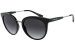 Okulary przeciwsłoneczne Emporio Armani EA4145 50018G Kocie oczy Czarne