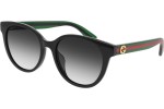 Okulary przeciwsłoneczne Gucci GG0702SK 004 Okrągłe Czarne