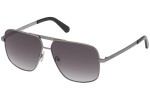 Okulary przeciwsłoneczne Guess GU00026 08B Pilotki (Aviator) Srebrne