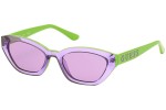Okulary przeciwsłoneczne Guess GU7732 81Y Kocie oczy Fioletowe