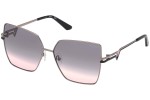 Okulary przeciwsłoneczne Guess GU7733 10B Kwadratowe Srebrne