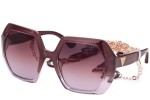 Okulary przeciwsłoneczne Guess GU7786 83Z Oversize Fioletowe
