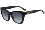 Okulary przeciwsłoneczne Jimmy Choo Rikki/G/S 807/9O Kocie oczy Czarne