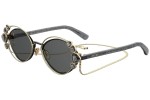 Okulary przeciwsłoneczne Jimmy Choo SHINE/S 2M2/IR Nieregularny Złote