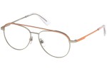 Okulary korekcyjne Diesel DL5305 017 Pilotki (Aviator) Srebrne