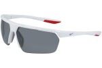 Okulary przeciwsłoneczne Nike CW4670 100 Prostokątne Białe