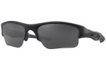 Okulary przeciwsłoneczne Oakley Flak Jacket XLJ OO9009 11-435 Polarized Prostokątne Czarne