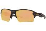 Okulary przeciwsłoneczne Oakley Flak 2.0 XL OO9188-B3 Polarized Prostokątne Czarne