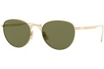 Okulary przeciwsłoneczne Persol PO5002ST 80004E Okrągłe Złote