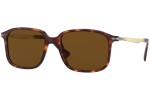 Okulary przeciwsłoneczne Persol PO3246S 24/57 Polarized Kwadratowe Havana