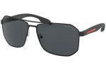 Okulary przeciwsłoneczne Prada Linea Rossa PS51VS DG05Z1 Polarized Pilotki (Aviator) Czarne