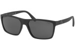 Okulary przeciwsłoneczne Polo Ralph Lauren PH4133 528487 Kwadratowe Czarne