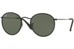 Okulary przeciwsłoneczne Ray-Ban Round Craft RB3475Q 9040 Okrągłe Czarne