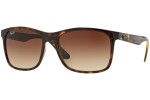 Okulary przeciwsłoneczne Ray-Ban RB4232 710/13 Kwadratowe Havana