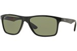 Okulary przeciwsłoneczne Ray-Ban RB4234 601/9A Polarized Kwadratowe Czarne