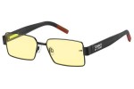 Okulary przeciwsłoneczne Tommy Jeans TJ0005/S PGC/HO Prostokątne Czarne