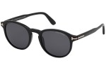 Okulary przeciwsłoneczne Tom Ford FT0834 01A Okrągłe Czarne