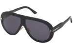 Okulary przeciwsłoneczne Tom Ford FT0836 01A Pilotki (Aviator) Czarne
