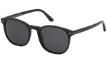 Okulary przeciwsłoneczne Tom Ford FT0858-N 01A Okrągłe Czarne