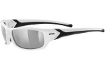 Okulary przeciwsłoneczne uvex sportstyle 211 pola White S3 Polarized Prostokątne Białe
