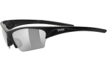 Okulary przeciwsłoneczne uvex sunsation Matte Black S3 Prostokątne Czarne