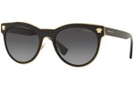 Okulary przeciwsłoneczne Versace Medusa Charm VE2198 1002T3 Polarized Kocie oczy Czarne