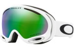 Gogle narciarskie Oakley A-Frame 2.0 OO7044-54 PRIZM Jade Iridium Pojedyncze | Shield Białe