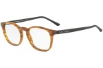 Okulary korekcyjne Giorgio Armani AR7074 5562 Kwadratowe Brązowe