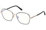 Okulary korekcyjne Tom Ford FT5685-B 001 Kwadratowe Czarne
