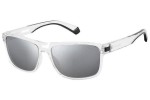 Okulary przeciwsłoneczne Polaroid PLD2121/S MNG/EX Polarized Prostokątne Przezroczyste