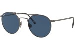 Okulary przeciwsłoneczne Ray-Ban Titanium Titanium Collection RB8147 9138T0 Okrągłe Brązowe