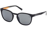 Okulary przeciwsłoneczne Timberland TB9274 02D Polarized Okrągłe Czarne