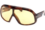 Okulary przeciwsłoneczne Tom Ford Cassius FT0965 52E Oversize Havana