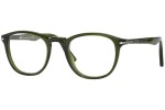 Okulary korekcyjne Persol PO3143V 1142 Kwadratowe Zielone