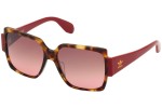 Okulary przeciwsłoneczne Adidas Originals OR0005 54F Kwadratowe Havana