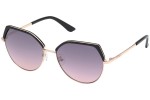 Okulary przeciwsłoneczne Guess GU7736 01U Kwadratowe Czarne