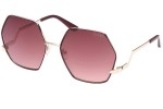 Okulary przeciwsłoneczne Guess GU7815 71T Oversize Złote