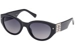 Okulary przeciwsłoneczne Guess GU8241 01B Owalne Czarne
