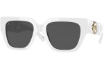 Okulary przeciwsłoneczne Versace VE4409 314/87 Kwadratowe Białe