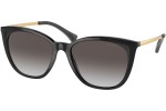 Okulary przeciwsłoneczne Ralph by Ralph Lauren RA5280 50018G Kocie oczy Czarne