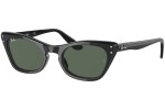 Okulary przeciwsłoneczne Ray-Ban Junior Miss Burbank RJ9099S 100/71 Kocie oczy Czarne