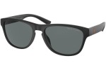 Ochelari de soare Polo Ralph Lauren PH4180U 537581 Polarized Pătrați Negri