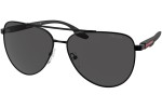 Okulary przeciwsłoneczne Prada Linea Rossa PS52WS 1BO06F Pilotki (Aviator) Czarne
