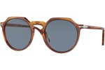 Okulary przeciwsłoneczne Persol PO3281S 96/56 Okrągłe Havana