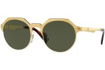 Okulary przeciwsłoneczne Persol PO2488S 111532 Okrągłe Złote